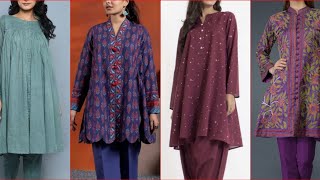 beautiful and stylish causal cotton kurti designs 2023 kurti designs [upl. by Anawd]