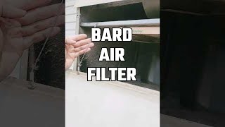 How to replace filter in Bard air conditioner BardManufacturingCompanyInc [upl. by Tnecniv957]