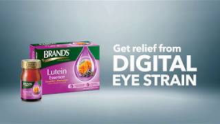 Relieve Digital Eye Strain with BRANDS® Lutein Essence [upl. by Ellecram274]