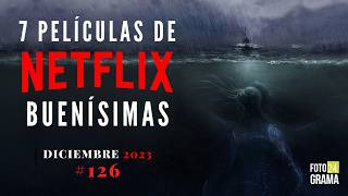 ¿No sabes qué ver 7 Buenas Películas Atrapantes en NETFLIX  Fotograma 24 con David Arce [upl. by Plusch]