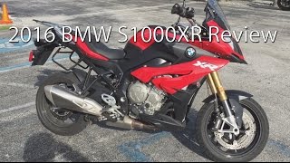 2016 BMW S1000XR Motorcycle Review [upl. by Oiril]