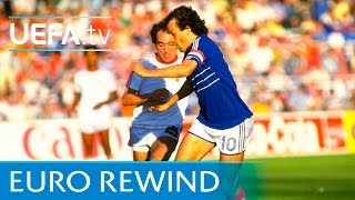 EURO 1984 highlights France 32 Portugal [upl. by Eedyak]