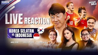 LIVE REACTION SEMIFINAL KAMI DATANG KOREA SELATAN VS INDONESIA AFC U23 ASIAN CUP 2024DEMAM BOLA [upl. by Atiraj]