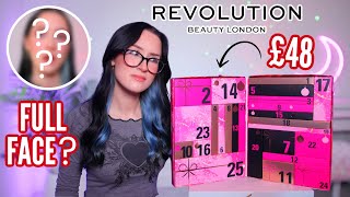 UNBOXING THE REVOLUTION ADVENT CALENDAR 2023  FULL FACE [upl. by Shlomo580]