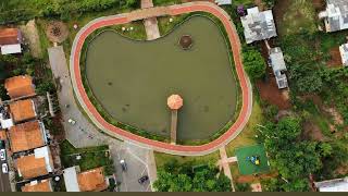 Pontos turísticos Laranjal Paraná Lago Municipal Dirceu Maciel [upl. by Naginarb]