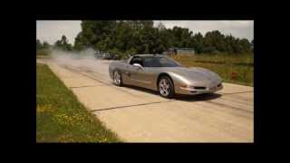 C6 vs C5 Corvette Dragrace Surprise Result Both Tuned by Steven Leerentveld [upl. by Ormond]