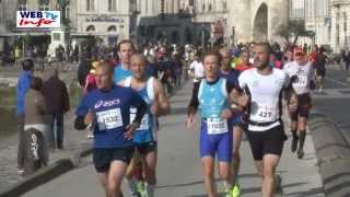 Semi marathon de La Rochelle du 16 mars 2014 [upl. by Ahsai142]