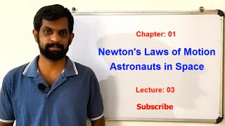 Astronauts in space Newtons laws of motion [upl. by Troy251]