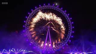 London Fireworks 2024 [upl. by Vizzone341]