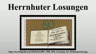 Herrnhuter Losungen [upl. by Iris]