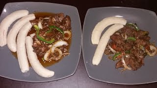 Stewed Liver Two Ways Pick Your Choice [upl. by Rodina]