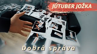 Dobrá správa JÚTUBER JOŽKA [upl. by Einial]