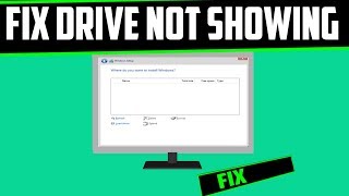 How To Fix Hard Drive Not Showing During Windows 10 Installation Solved [upl. by Dranel]