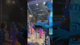 කොහොමද Handsonic ගැහිල්ල😍virulshorts roland handsonic musical liveshow srilanka band [upl. by Eannaj]