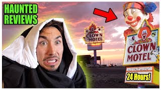 Staying At The MOST Haunted CLOWN Motel In America [upl. by Abby]