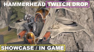 HAMMERHEAD Wasp Coating Showcase TWITCH DROP in Halo Infinite [upl. by Eetnahc]