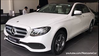 MercedesBenz EClass E220d W213 2017  Reallife review [upl. by Auhsoj258]