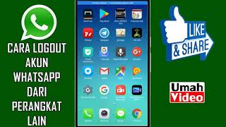 Cara Logout WhatsApp di Perangkat lain  saat disadap [upl. by Chuah]