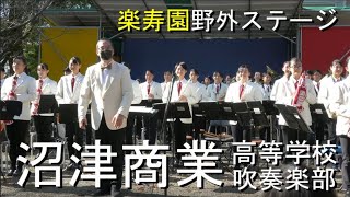 沼津商業高校 吹奏楽部 『ライオンキング』他 楽寿園野外ステージ 20201121 [upl. by Suinuj]