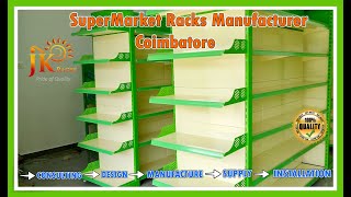 MINI SUPERMARKET RACK  DISPLAY RACKS  JK RACKS  LOW PRICE  CONTACT  8220812997  9600824210 [upl. by Ydde]