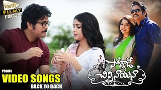 Soggade Chinni Nayana Video Song Promo  Back To Back  Nagarjuna [upl. by Oreves500]