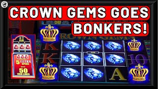 🤯 NEW FOBT Roulette amp Crown Gems Goes Crazy £500 Admiral Arcade Slot Session [upl. by Sonja309]