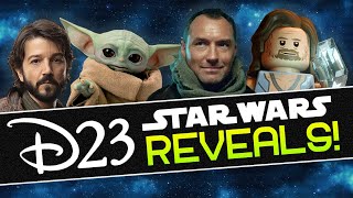 Every NEW Star Wars Trailer from D23  Andor Season 2 The Mandalorian amp Grogu  MORE [upl. by Retsevel]