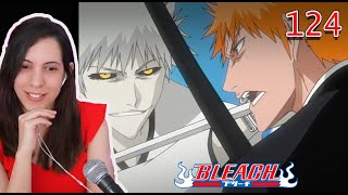 HOLLOW ICHIGO Vs ICHIGO Bleach Episode 124 Reaction [upl. by Hermie665]