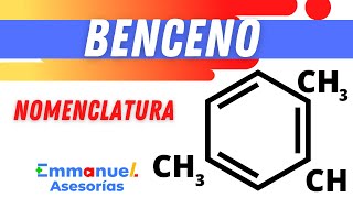 Nomenclatura Orgánica del BENCENO ejercicios resueltos paso a paso [upl. by Anneh]