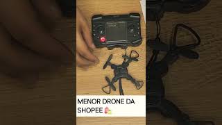 Mini drone da shopee shopee drone dronevideo droneshots drones controleremoto controleremoto [upl. by Girovard]