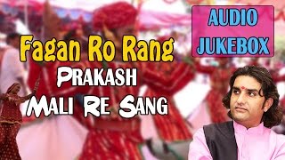 Marwadi Chang Fagan Songs  Fagan Ro Rang  Prakash Mali  Audio JUKEBOX  New Rajasthani Holi Songs [upl. by Liddle574]