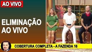 A FAZENDA 2024 6ª Eliminação AO VIVO Camila Moura  Sacha Bali  Yuri Bonotto AFazenda16 AO VIVO [upl. by Teerpnam591]