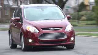 2013 Ford CMAX Energi  Drive Time Review with Steve Hammes  TestDriveNow [upl. by Lovash]