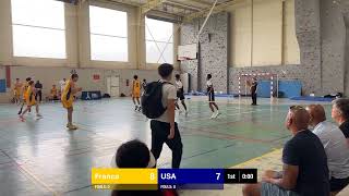 MVP International 15U USA vs ALM Evreux  OUTPLAYZ U17 France June 29 2024 [upl. by Llerot]