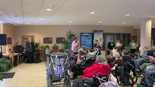 Terry Buchwald performs at Catholic Healths Living Independently For Elders [upl. by Radec]