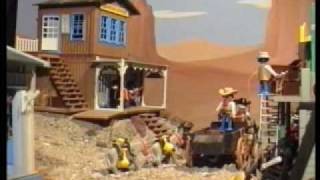 PLAYMOBIL gamme WESTERN film danimation 1990 [upl. by Basil275]