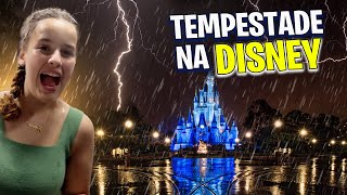 ALERTA DE TORNADO NO PARQUE DA DISNEY [upl. by Norra]