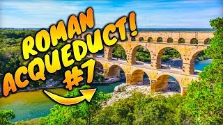 Minecraft  How to build a Roman Aqueduct [upl. by Arinayed729]