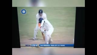 Monty Panesar Tendulkar and Dravid wickets on debut [upl. by Kraft]