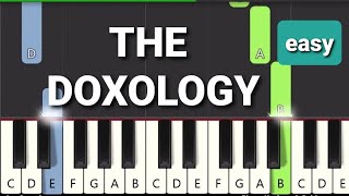 The Doxology  Easy Piano Tutorial  Praise God From Whom All Blessings Flow [upl. by Adnohr]