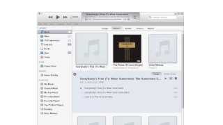 How to Join the Tracks of an Audiobook in iTunes 11 [upl. by Lonergan586]