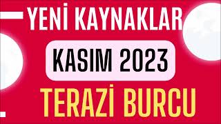 TERAZİ BURCU KASIM 2023 AYLIK BURÇ YORUMLARI  KENDİNİ FARK EDİYORSUN [upl. by Alcott]