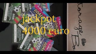 Grattage de 10 GOAL ⚽️ JAI GAGNÉ UN TRÈS BEAU GAINNO FAKE Tickets de jeux à gratter FDJ illiko [upl. by Francklyn]