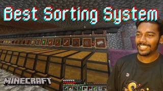 Minecraft 121 Auto Sorting Storage System  Essential Build Tutorial [upl. by Eldwon308]