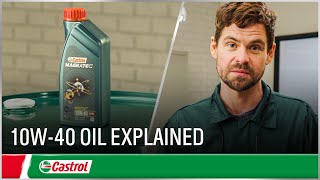 Castrol 10w40 oil explained  Which oil for my car  Castrol UK [upl. by Htiaf]