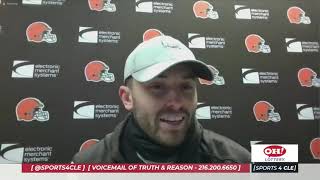 Mayfield Stefanski on the Importance of Teller amp Bitonio to the Browns  Sports 4 CLE 111021 [upl. by Anha]