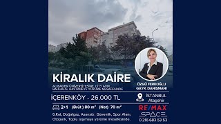 Ataşehirde Acıbadem Ünv Yürüme Mesafesinde Kiralık Daire [upl. by Conney604]