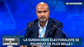 « Soirée de Campagne »  La surenchère électoraliste se poursuit de plus belle [upl. by Nyvrem]