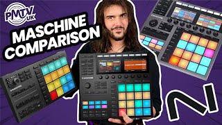 Native Instruments MASCHINE Comparison  Which One Is Right For You [upl. by Iharas353]