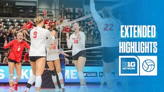 Miami at Ohio State  Extended Highlights  Big Ten Volleyball  09132024 [upl. by Linneman]